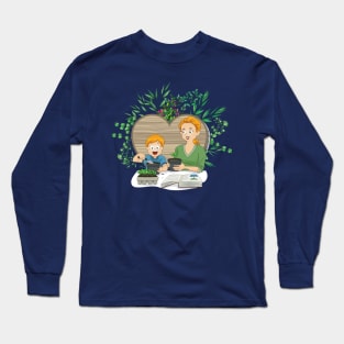 Planting with mom Long Sleeve T-Shirt